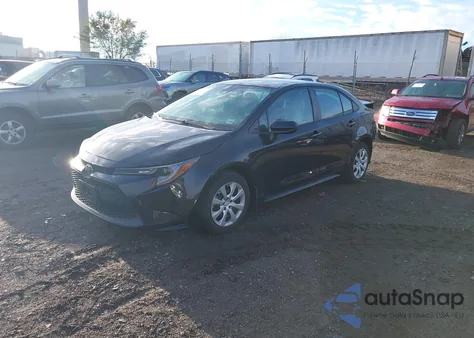 2021 Toyota Corolla Le z USA, uszkodzony, nr VIN 5YFEPMAE9MP197720